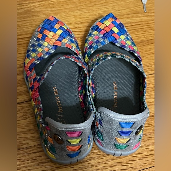 Bernie Mev Colorful Woven Kids Shoes - Picture 2 of 4